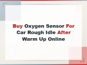 Buy Oxygen Sensor for Car Rough Idle After Warm Up Online